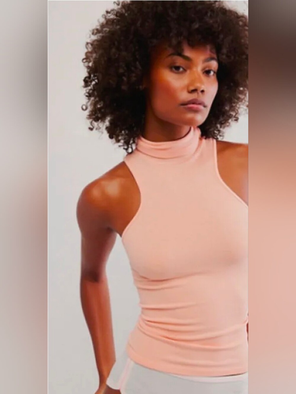 Always Ready Seamless Turtleneck Tank